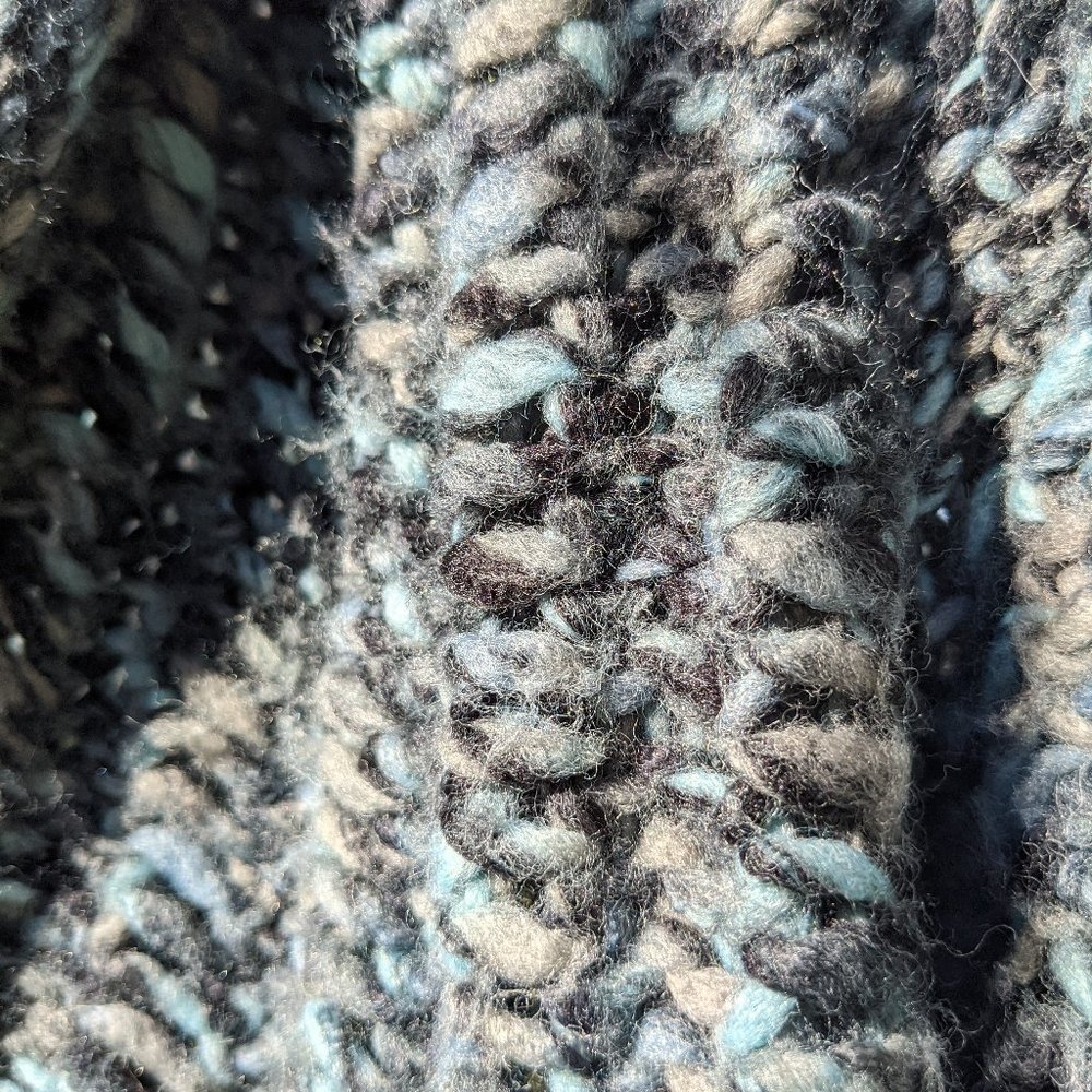 Anthropologie Hand Knit By Dollie Foehn Wool Cardigan - Picture 6 of 14